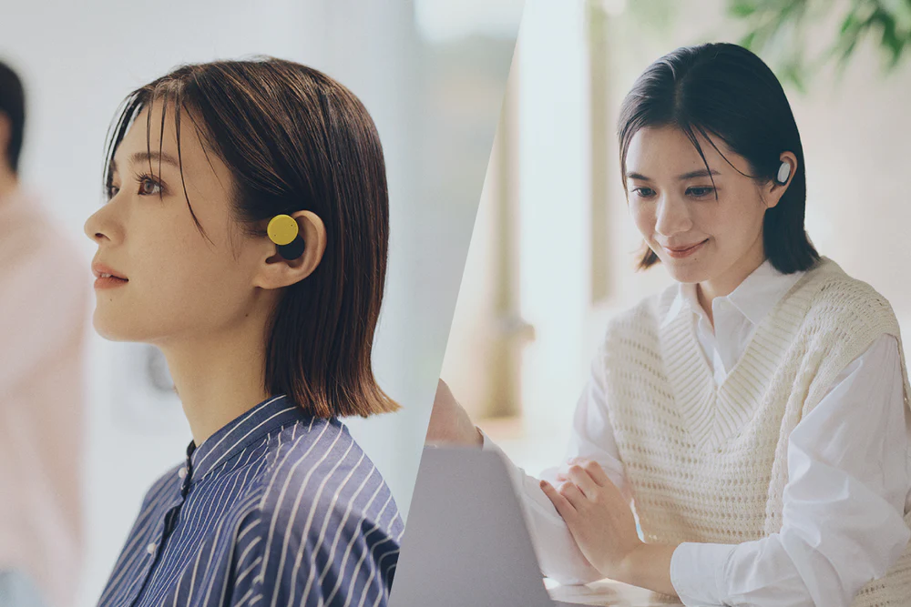 nwm dotsを室内で使用する女性