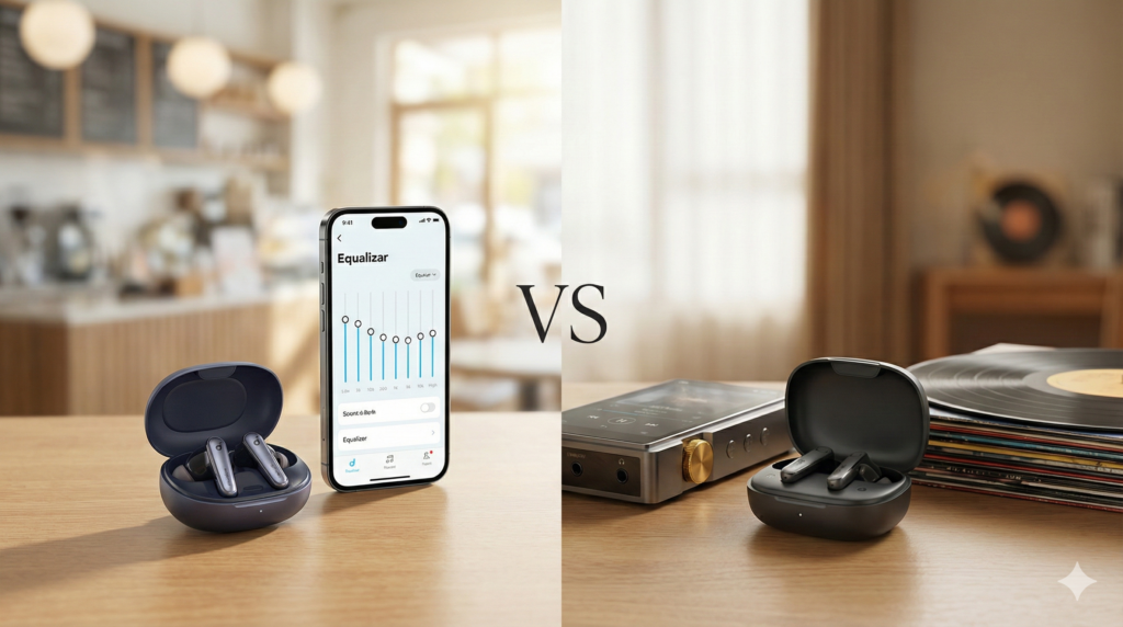 ANKER SOUNDCOREとearfunの比較